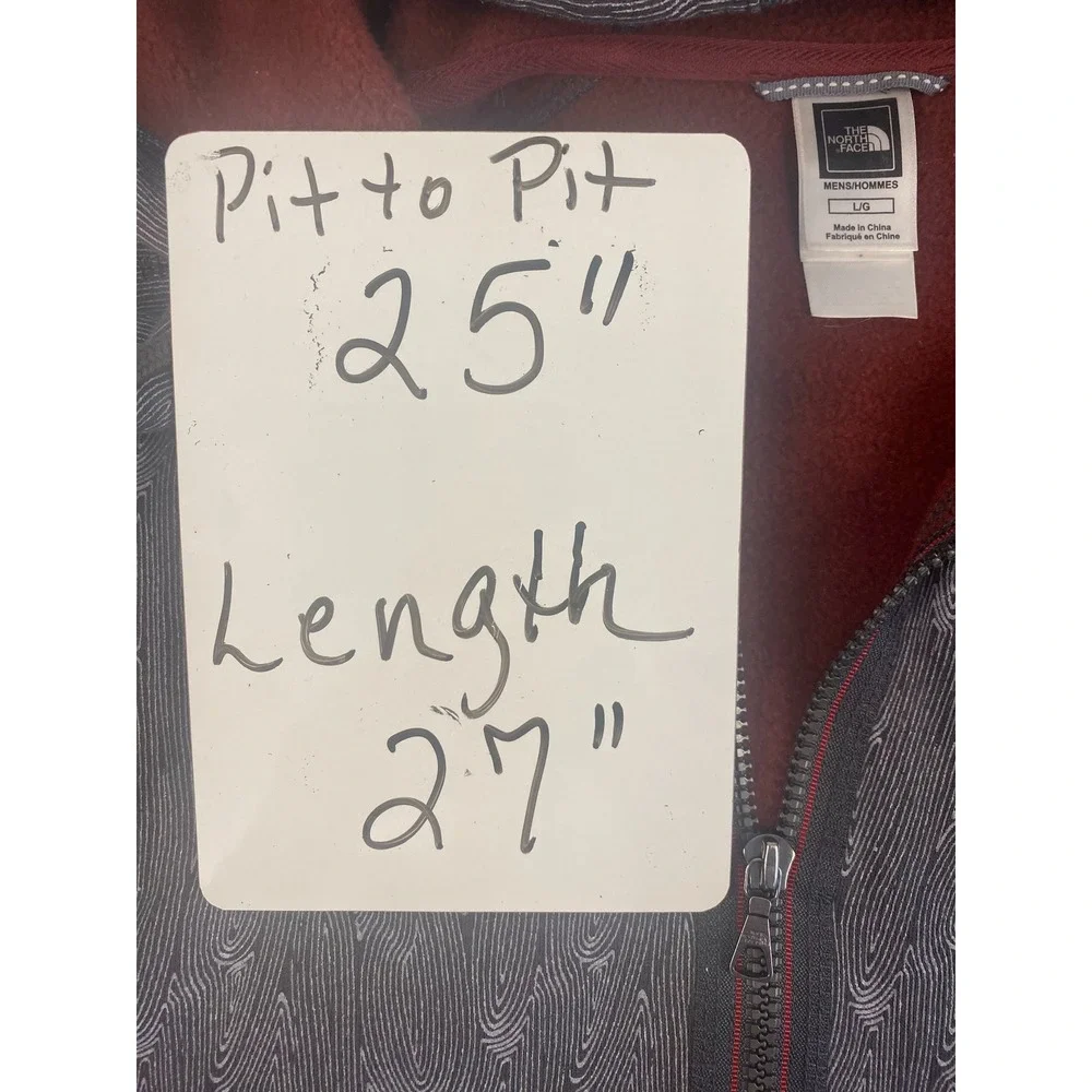 The North Face‎ Surge HighGate Mens Rare Full Zip Hoodie Fleece Lined Size L
